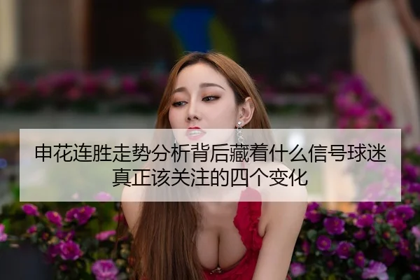 申花连胜走势分析背后藏着什么信号球迷真正该关注的四个变化